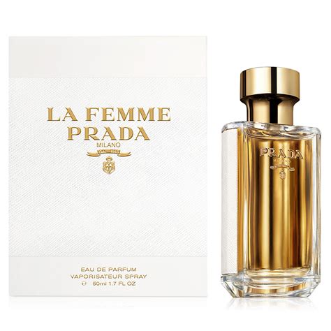 prada la femme eau de parfum spray 50 ml|Prada la femme body lotion.